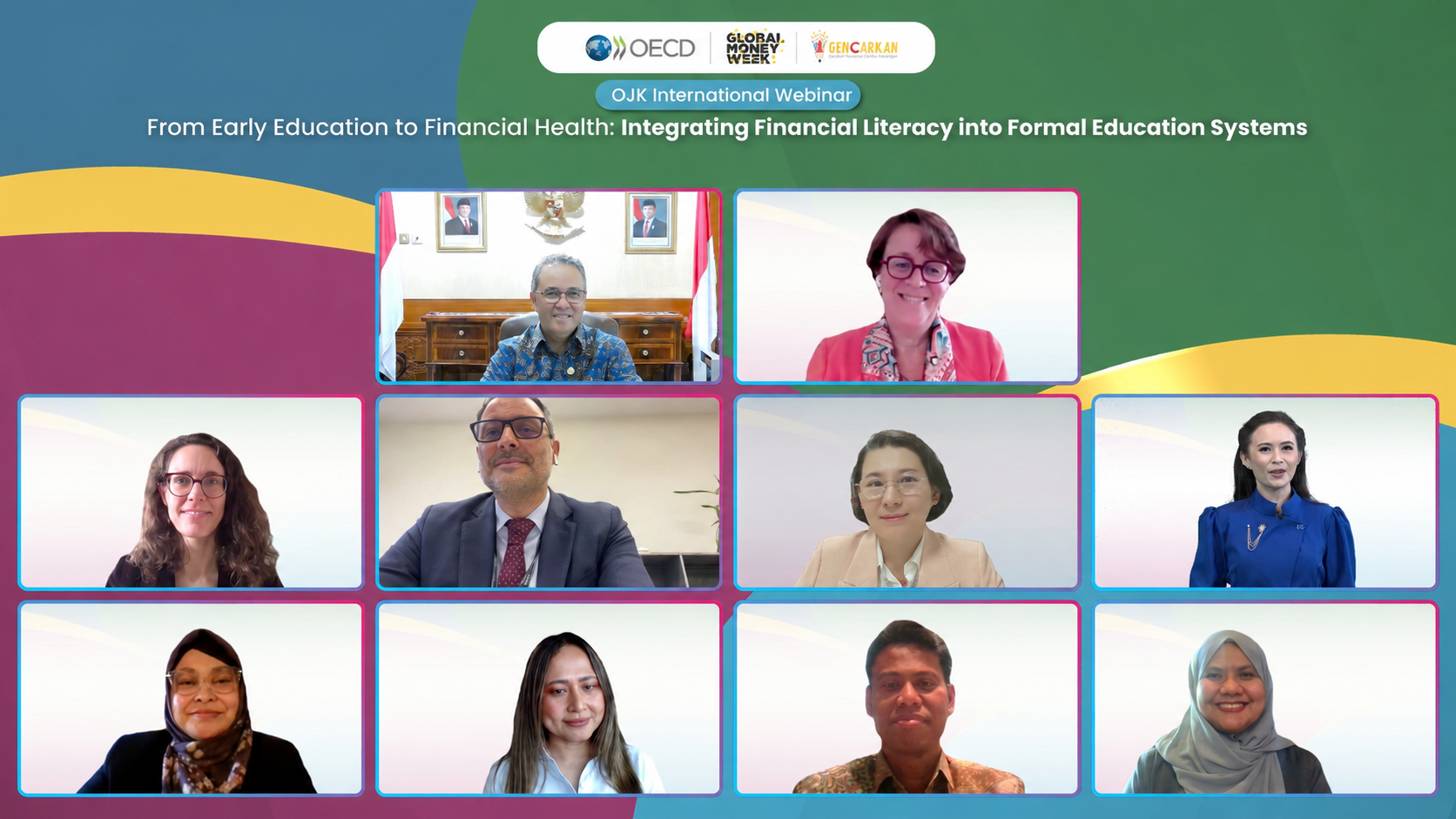 OJK Dorong Penguatan Literasi Keuangan Lewat Pendidikan Formal Webinar Internasional Global Money Week (GMW) 2026