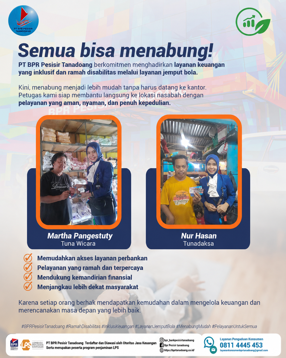 ♿💙 Menabung Lebih Mudah untuk Semua 💙♿