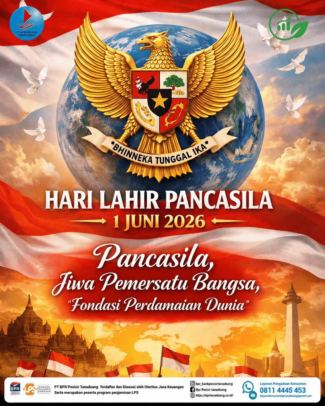 ✨ Selamat Hari Lahir Pancasila! ✨