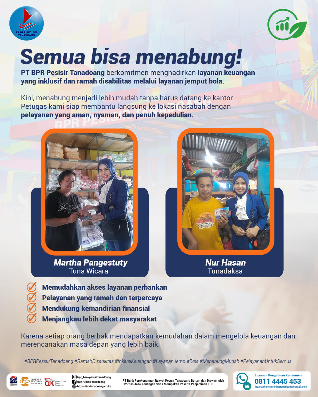 ♿💙 Menabung Lebih Mudah untuk Semua 💙♿