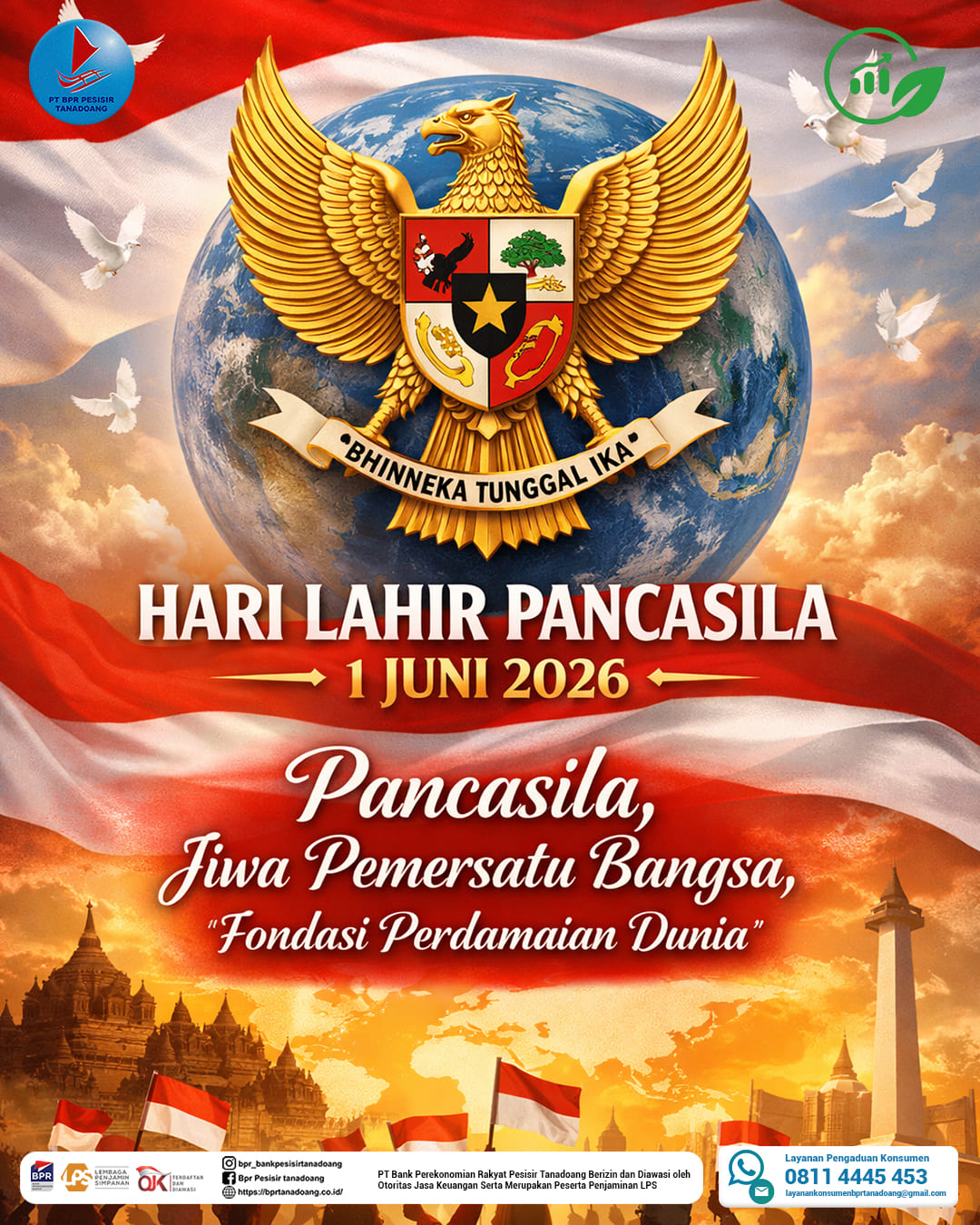 ✨ Selamat Hari Lahir Pancasila! ✨