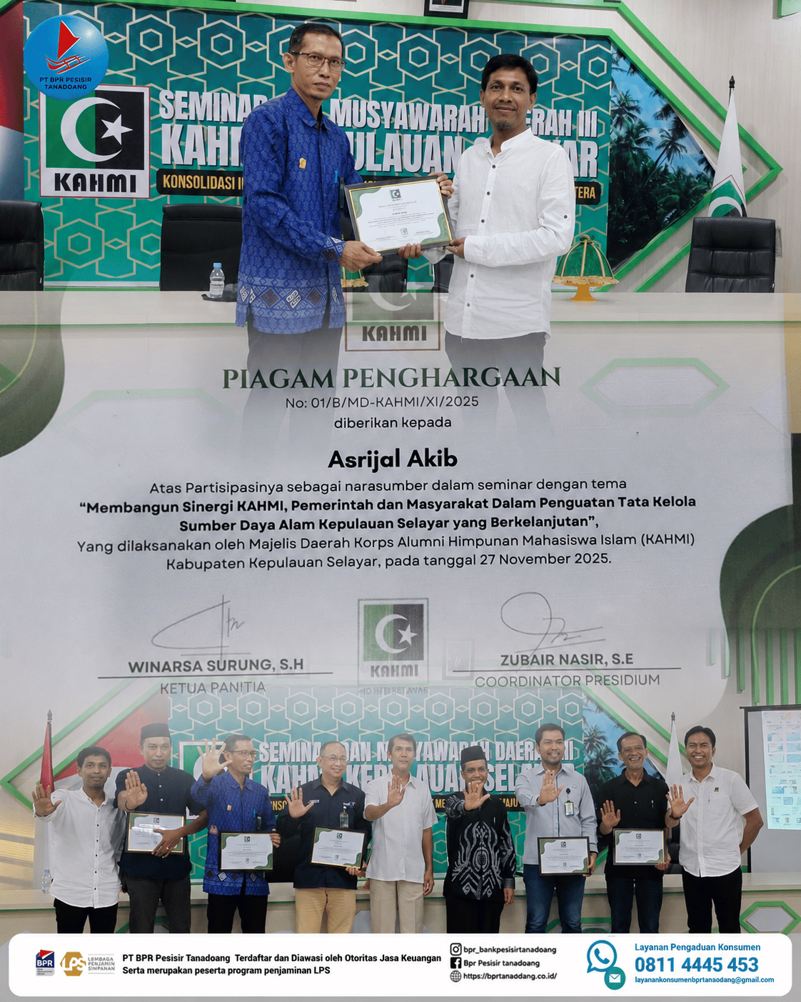 Seminar dan MUSDA III KAHMI Kepulauan Selayar